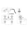Taylor Bath/Shower Mixer & Shower Kit - Chrome