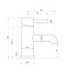 Scarborough Basin Mixer & Waste - Chrome