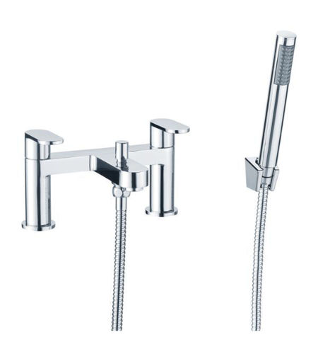 Grant Bath/Shower Mixer & Bracket - Chrome