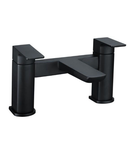 Berrymoor Bath Filler - Matt Black