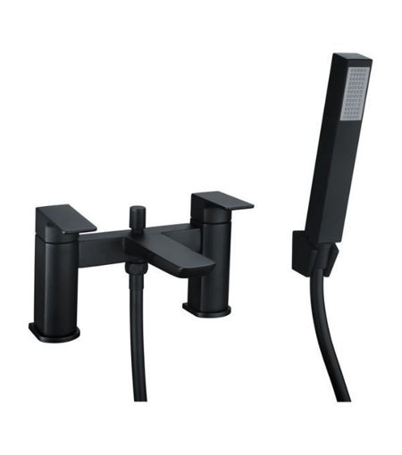 Berrymoor Bath/Shower Mixer - Matt Black