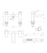 Berrymoor Bath/Shower Mixer - Matt Black