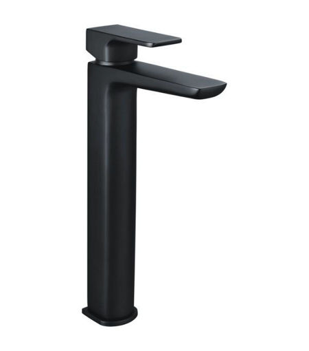 Berrymoor Tall Basin Mixer - Matt Black