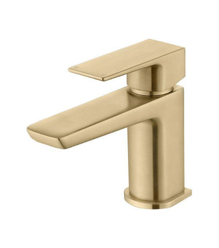 Berrymoor Cloakroom Basin Mixer & Waste - Brushed Brass