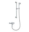 Hardwick Shower Pack One - Concentric Single Outlet Shower Valve & Riser Kit - Chrome