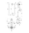 Hardwick Shower Pack One - Concentric Single Outlet Shower Valve & Riser Kit - Chrome