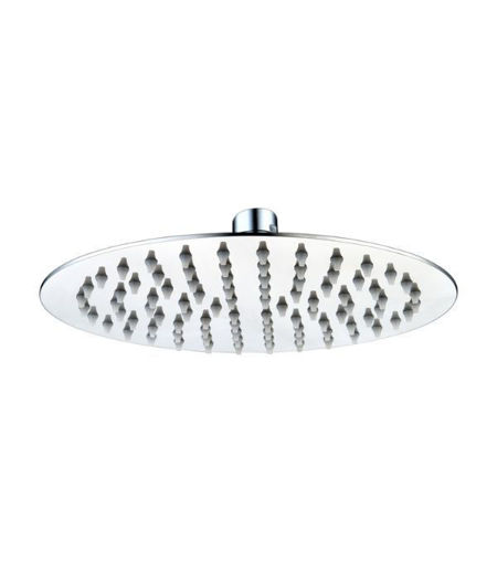 200mm Round Ultraslim Showerhead - St/Steel