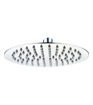 250mm Round Ultraslim Showerhead - St/Steel