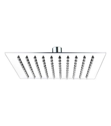 250mm Square Ultraslim Showerhead - St/Steel