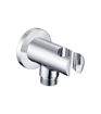 Handset Wall Bracket w/Wall Outlet - Round