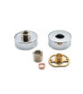 Exposed Shower Valve Fast Fitting Kit Round (Pair)