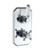 Hardwick Traditional Lever Thermostatic Single Outlet Shower Valve - Chrome