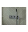 Bluebell Shower Pack One - Two Outlet Twin Shower Valve w/Handset & ABS Overhead - Chrome