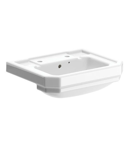 Kingfisher 495x445mm 2TH Semi Recessed Basin