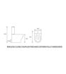 Lilac Rimless Short Projection Close Coupled Fully Shrouded WC & Soft Close Seat