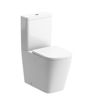 Nightingale Rimless Close Coupled Fully Shrouded Short Projection WC & Soft Close Seat