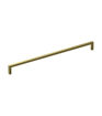 330mm Slim D-Shape Handle - Brushed Brass