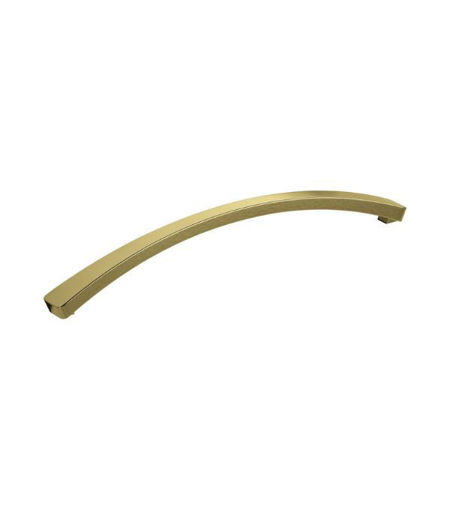 170mm Bow Handle - Brushed Brass