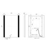 Sywell 500x700mm Rectangle Front-Lit LED Mirror
