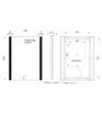 Sywell 600x800mm Rectangle Front-Lit LED Mirror