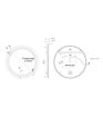 Ranelagh 600mm Round Front-Lit LED Mirror