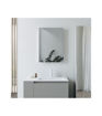 Finedon 400x600mm Rectangle Battery-Operated LED Mirror