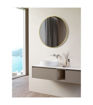 Kendal 500mm Round Mirror - Brushed Brass