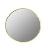 Kendal 600mm Round Mirror - Brushed Brass