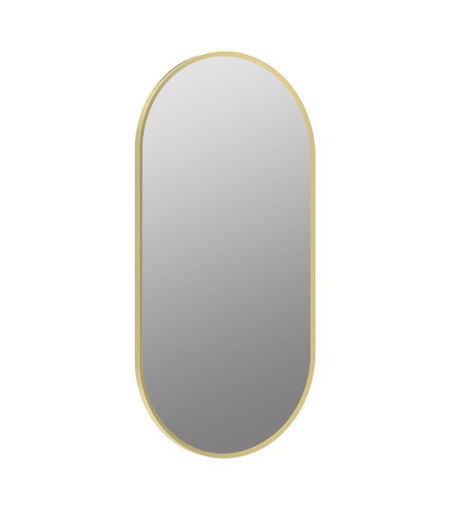 Kendal 800x400mm Oblong Mirror - Brushed Brass