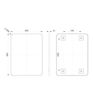 Kendal 600x800mm Rectangle Mirror - Brushed Brass