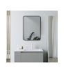 Kendal 600x800mm Rectangle Mirror - Matt Black