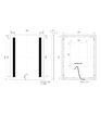 Mars 600x800mm Rectangle Front-Lit LED Mirror
