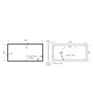 Harrison 600x1200mm Rectangle Edge-Lit LED Mirror