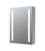 Sassoon 500mm 1 Door Front-Lit LED Mirror Cabinet