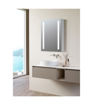 Sassoon 500mm 1 Door Front-Lit LED Mirror Cabinet