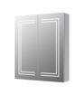 Kilby 600mm 2 Door Front-Lit LED Mirror Cabinet