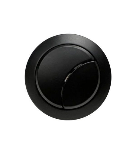 Dual Push Button Cover (Cable) - Matt Black