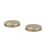 Toilet Seat Cover Caps - Brushed Brass
