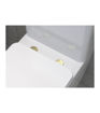 Toilet Seat Cover Caps - Brushed Brass