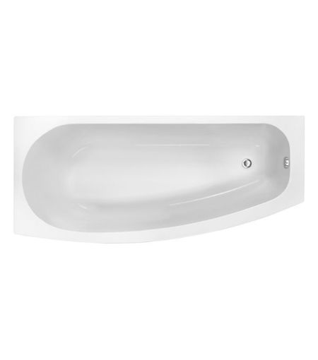 Keswick 740mm Wide End Panel - White Gloss