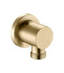 Wall Outlet Elbow - Brushed Brass