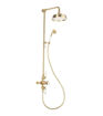 Hardwick Thermostatic Shower Kit - Brushed Brass