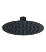 200mm Round Showerhead - Matt Black