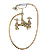 Taylor Bath/Shower Mixer & Shower Kit - Brushed Brass