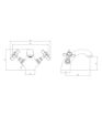 Taylor Basin Mixer & Pop Up Waste - Brushed Brass