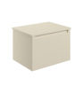 Salisbury 600mm Wall Hung 1 Drawer Basin Unit & Worktop - Matt Cotton