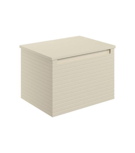 Salisbury 600mm Wall Hung 1 Drawer Basin Unit & Worktop - Matt Cotton