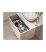 Salisbury 800mm Wall Hung 1 Drawer Basin Unit & Worktop - Matt Cotton