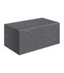 Naseby 800mm Wall Hung Storage Drawer - Grey Marble