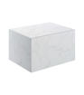Naseby 600mm Wall Hung Storage Drawer - White Marble